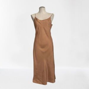 J. Crew Gwyneth cupro-blend slip dress
